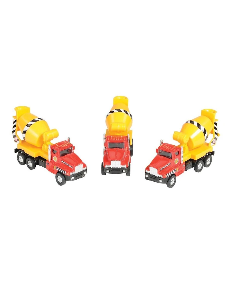 U.s. Toy Mighty Builders Pullback Moveable-Parts Construction Vehicles, 12-Piece Set