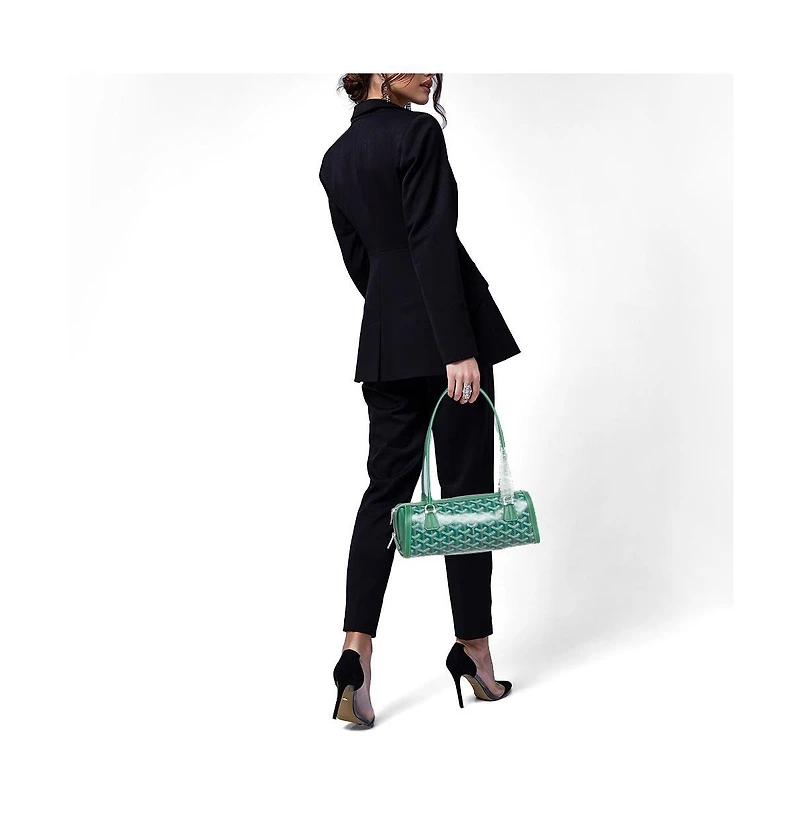 Pre-Owned Goyard Women's Coated Canvas Satchel