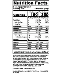 Salt of the Earth Bakery Fresh Baked Fudge Chocolate Brownies Gourmet Boxes, 12-Piece