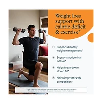 Youtheory Daily Fat Burner Supports Body Composition and Metabolism with Citrus Fruit Blend, Chromium and Cayenne Extract 60 Vegetarian Capsules