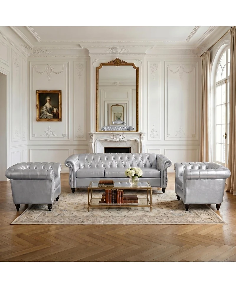 Streamdale Furniture 3 Piece Configurable Living Room Set