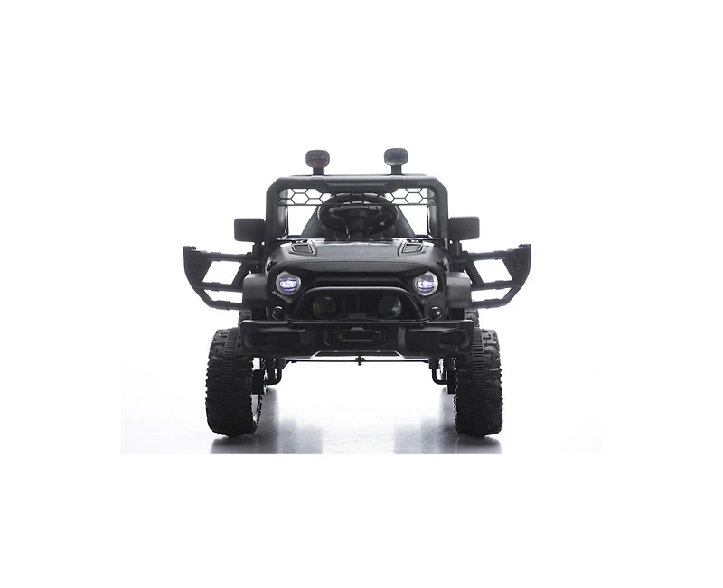 Yobtop 12V Electric Remote Control Ride-On Car, 40.5"L x 22.8"W 16.3"H, 55 lbs Capacity, Ages 3-5