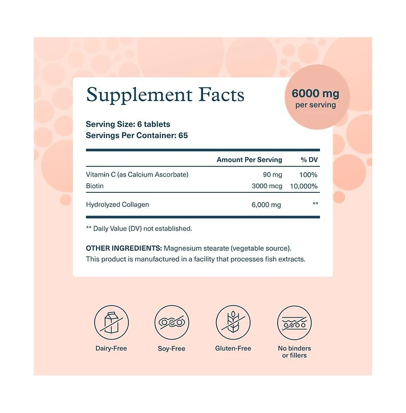 Youtheory Collagen Plus Biotin