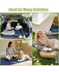 Piscifun Quilted Camping Sleeping Pad Soft Lightweight Non Slip Portable for Travel Camping Rv Bunk Beds