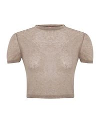 Pcfg Women's Relaxed-Fit Short-Sleeve Knit Top