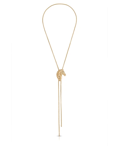 Ettika 18k Gold-Plated Stallion Lariat Necklace