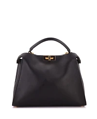 Pre-Owned Fendi Medium Peekaboo Essential Bag Leather