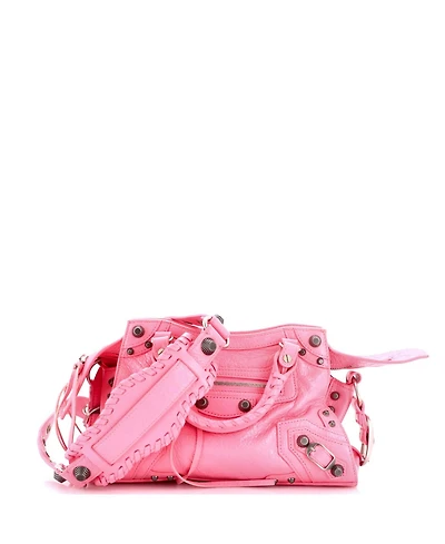 Pre-Owned Balenciaga Xs Neo Cagole City Bag Leather