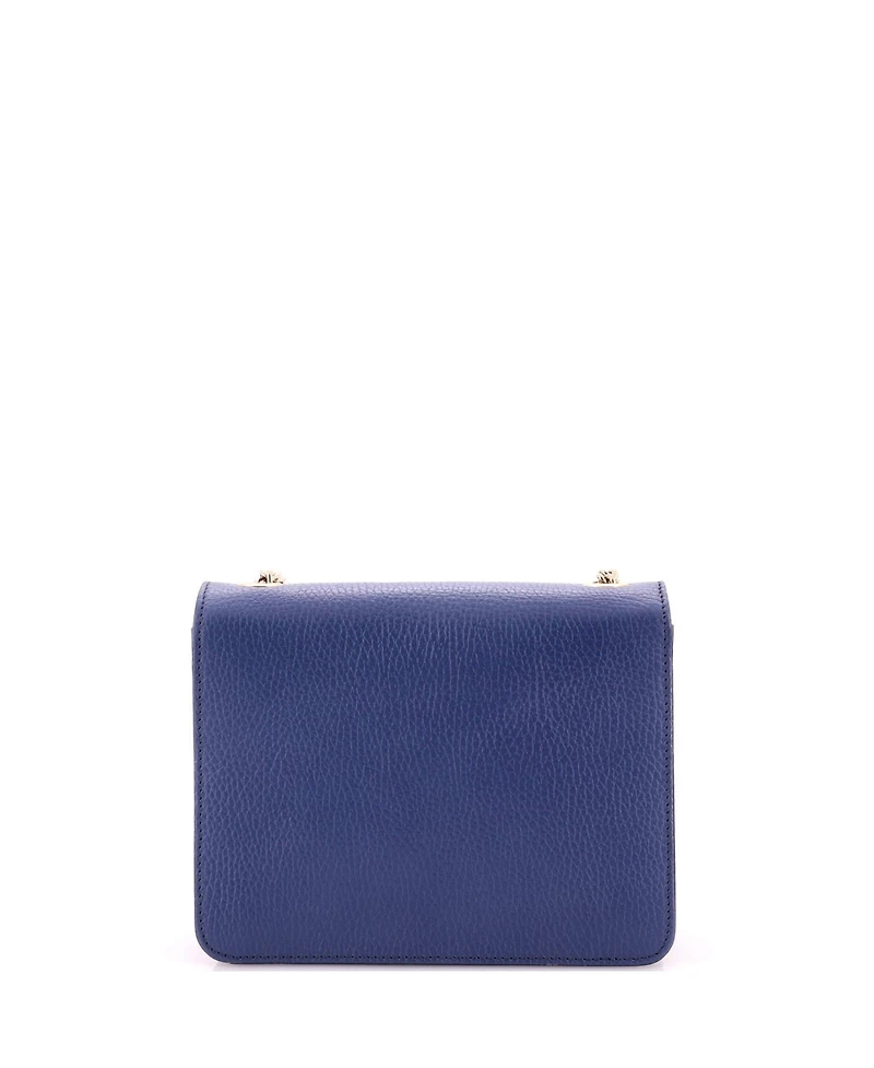 Pre-Owned Gucci Small Interlocking Shoulder Bag Leather