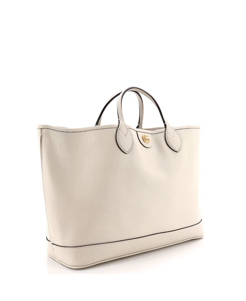 Pre-Owned Gucci Medium Ophidia Top Handle Shopping Tote Leather