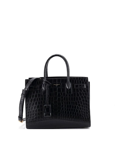 Pre-Owned Saint Laurent Baby Sac de Jour Nm Bag Embossed Leather