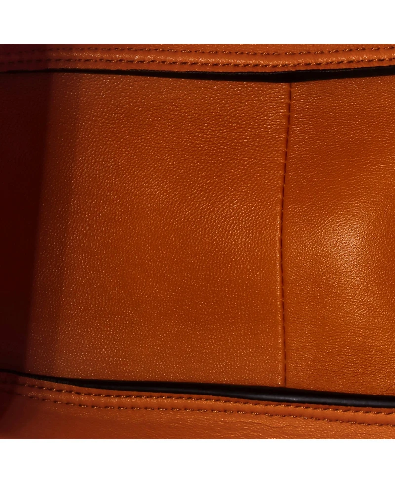 Pre-Owned Prada Mini Flou Dynamique Open Tote Vitello Daino