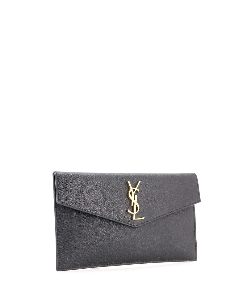 Pre-Owned Saint Laurent Uptown Pouch Leather