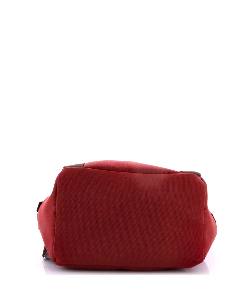 Pre-Owned Hermes Groom Backpack Printed Canvas