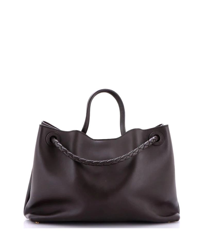 Pre-Owned Bottega Veneta Medium Andiamo Top Handle Bag Leather