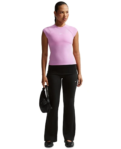 Nike Women's Sportswear Chill Knit Mid-Rise Tight Ribbed Pants