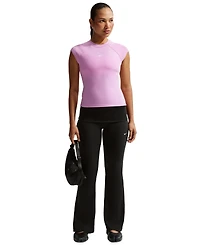 Nike Women's Sportswear Chill Knit Mid-Rise Tight Ribbed Pants