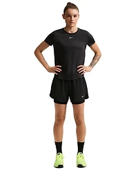 Nike One Women's Dri-Fit High-Waist 2-in-1 Shorts