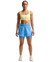 Nike One Women's Dri-Fit High-Waist 2-in-1 Shorts