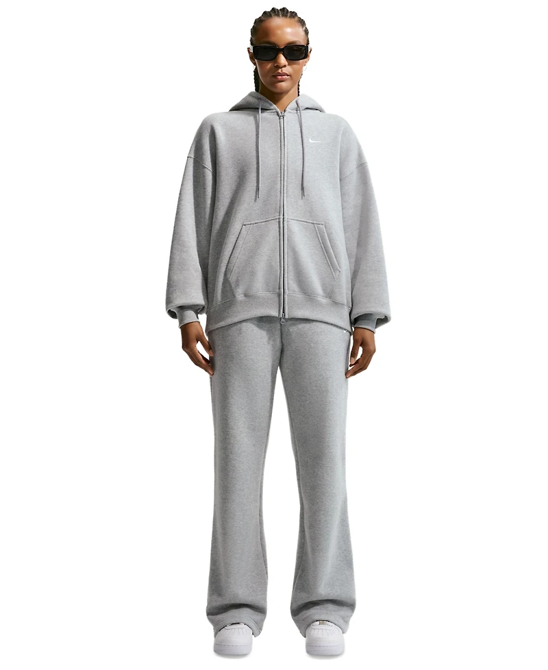 Nike Studio Fleece Medium Weight Women's Oversized Full-Zip Hoodie