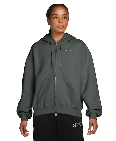 Nike Studio Fleece Medium Weight Women's Oversized Full-Zip Hoodie