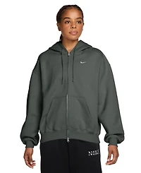 Nike Studio Fleece Medium Weight Women's Oversized Full-Zip Hoodie