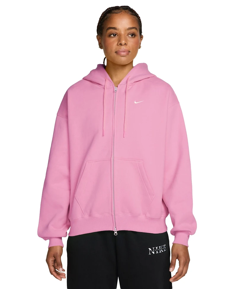 Nike Studio Fleece Medium Weight Women's Oversized Full-Zip Hoodie