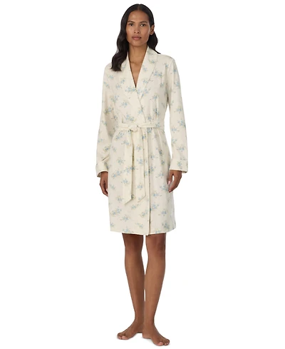 Lauren Ralph Women's Short Shawl Collar Robes