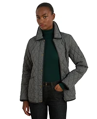 Lauren Ralph Women's Quilted Velboa-Lined Jacket
