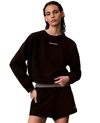 Calvin Klein Performance Women's Crewneck Long-Sleeve Sweatshirt