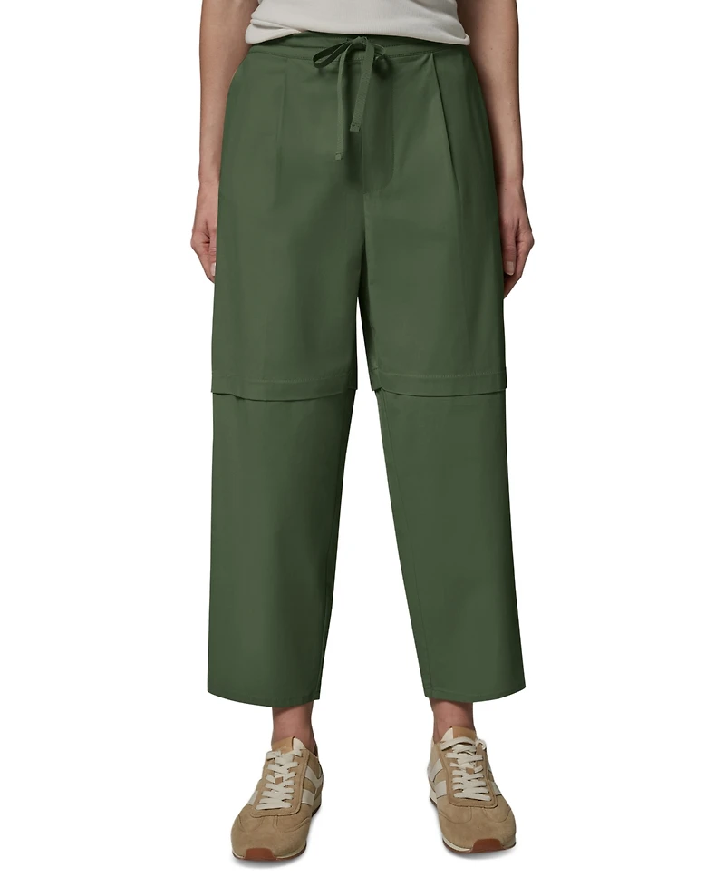 Donna Karan Weekend Women's High-Rise Paper Poplin Pants