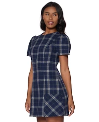 Alex & Sophia Juniors' Crewneck Dress