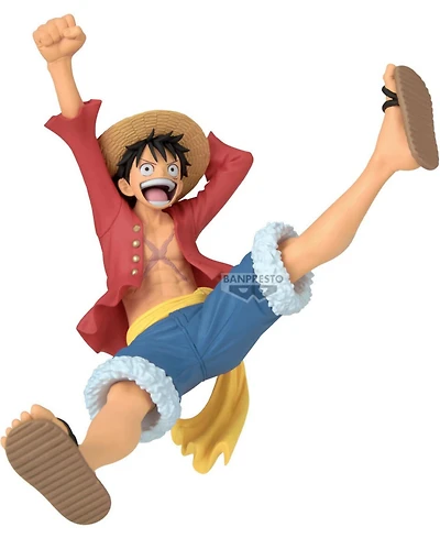 Banpresto One Piece Monkey D. Luffy Romance Dawn 4.15" Collectible Statue, Ages 16+