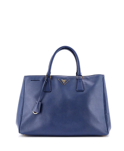 Pre-Owned Prada Large Lux Open Tote Saffiano Leather