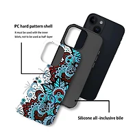 Lisen Dual-Layer Protective Military-Grade Phone Case Compatible with Apple iPhone 15 Pro