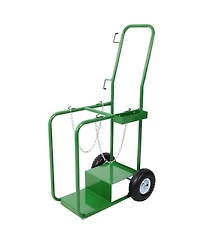 Streamdale Furniture Dual Cylinder Cart, 440lb Capacity Welding Tank Hand Truck with Pneumatic Wheels