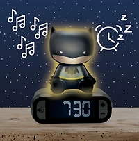 Warner Batman RL800BAT Digital Night Light Sound Effects Alarm Clock
