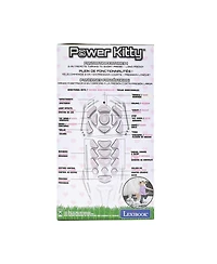 Lexibook Power Kitty Remote Control Programmable Robot Cat