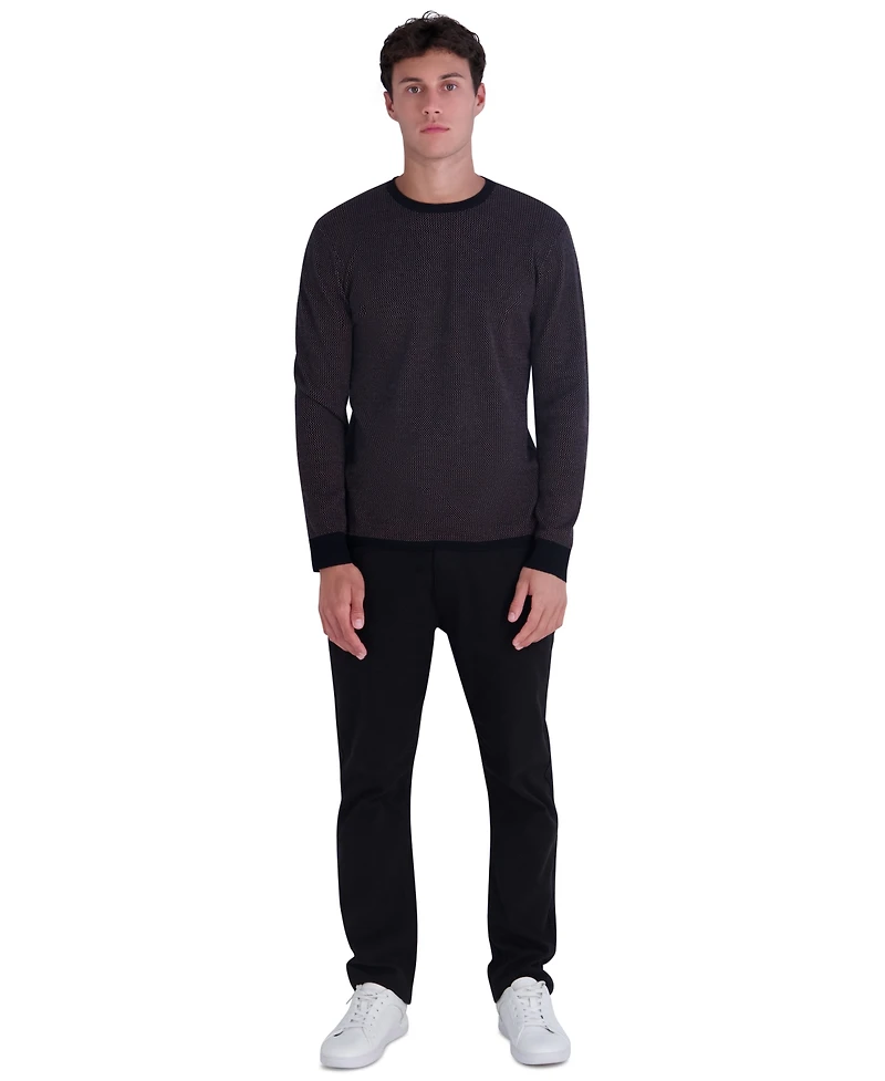 Karl Lagerfeld Paris Women's Modern-Fit Unfinished-Hem Sweater