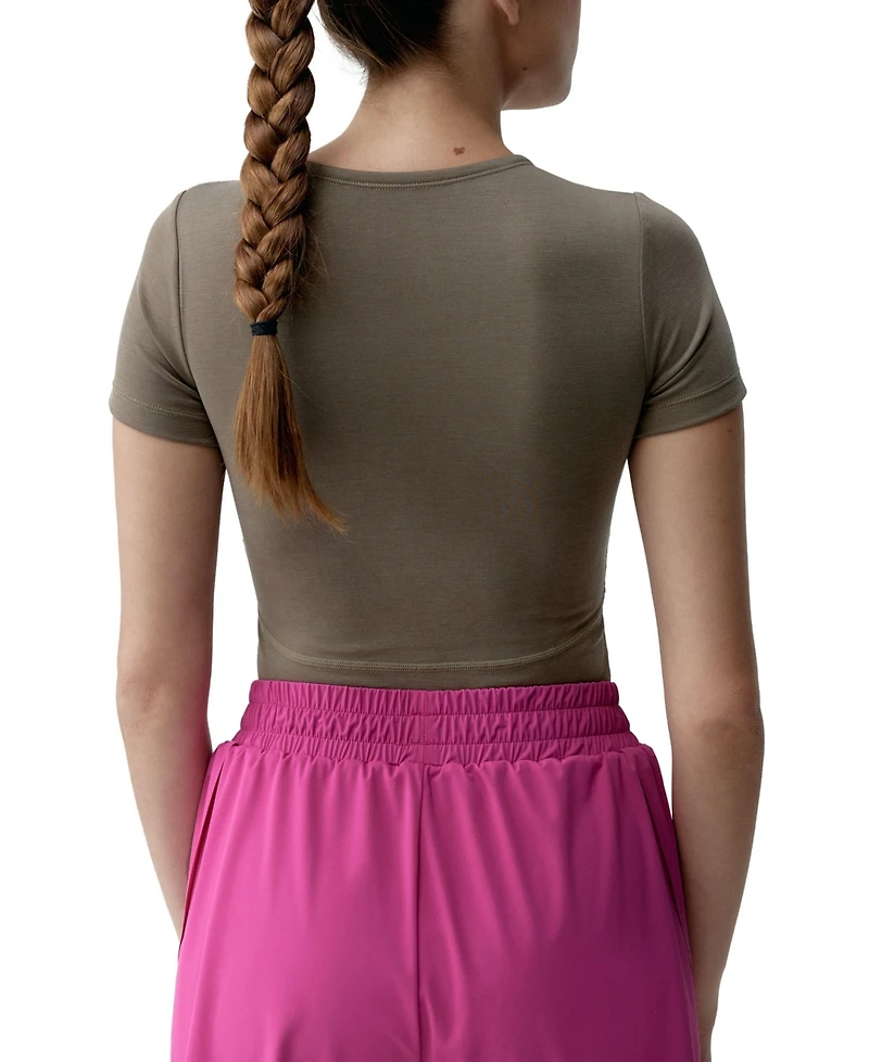 Born Living Yoga Women's Aldina Performance Sports T-Shirt