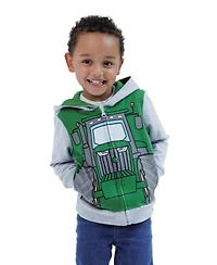 John Deere Boys' 4-20 Full-Zip Fleece Hoodie
