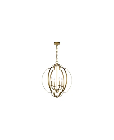 Kichler Voleta 22" Wide Natural 4-Light Pendant