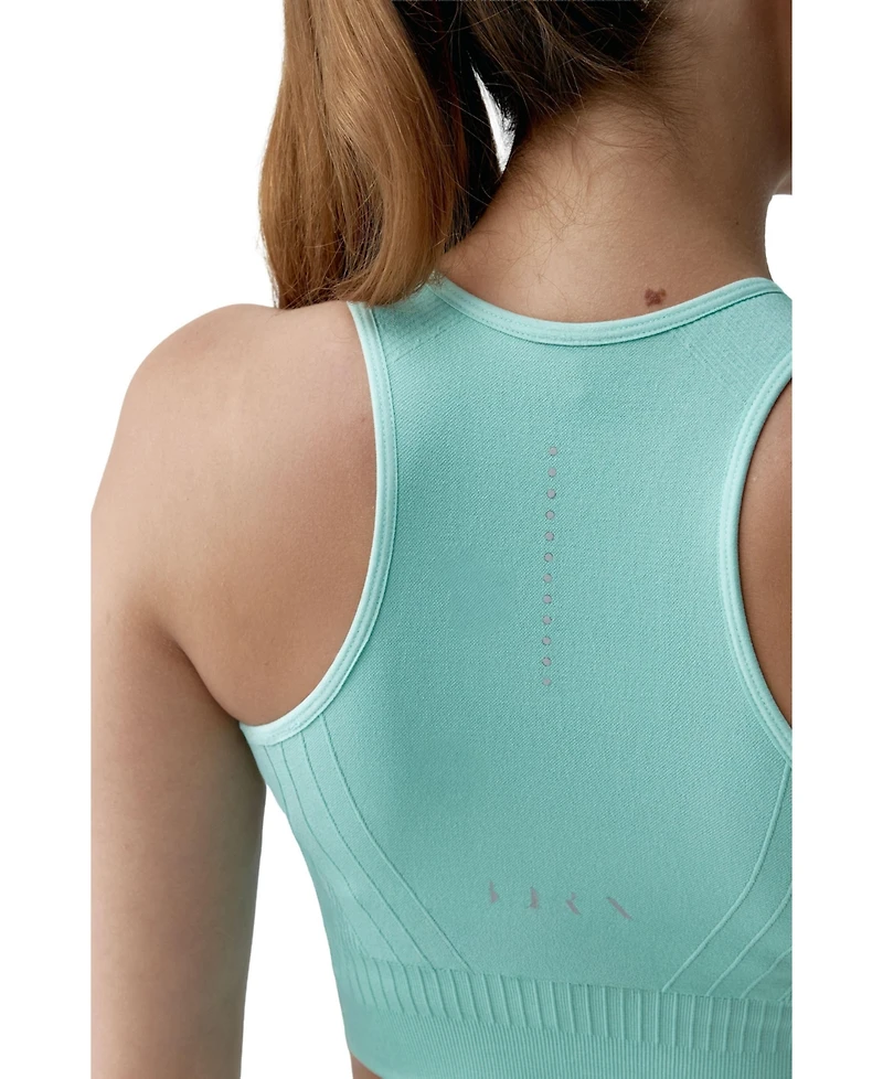 Born Living Yoga Women's Eris Medium-Support Performance Sports Top