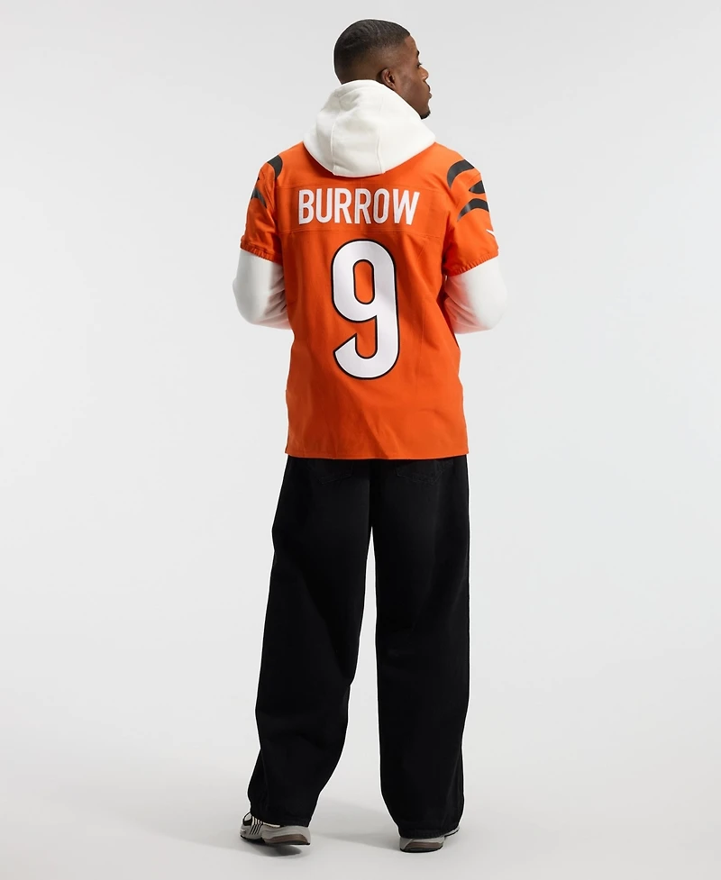 Men's Nike Joe Burrow Orange Cincinnati Bengals Vapor F.u.s.e. Elite Jersey