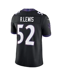 Nike Men's Ray Lewis Black Baltimore Ravens Alternate Vapor F.u.s.e. Stitched Retired Player Limited Jersey