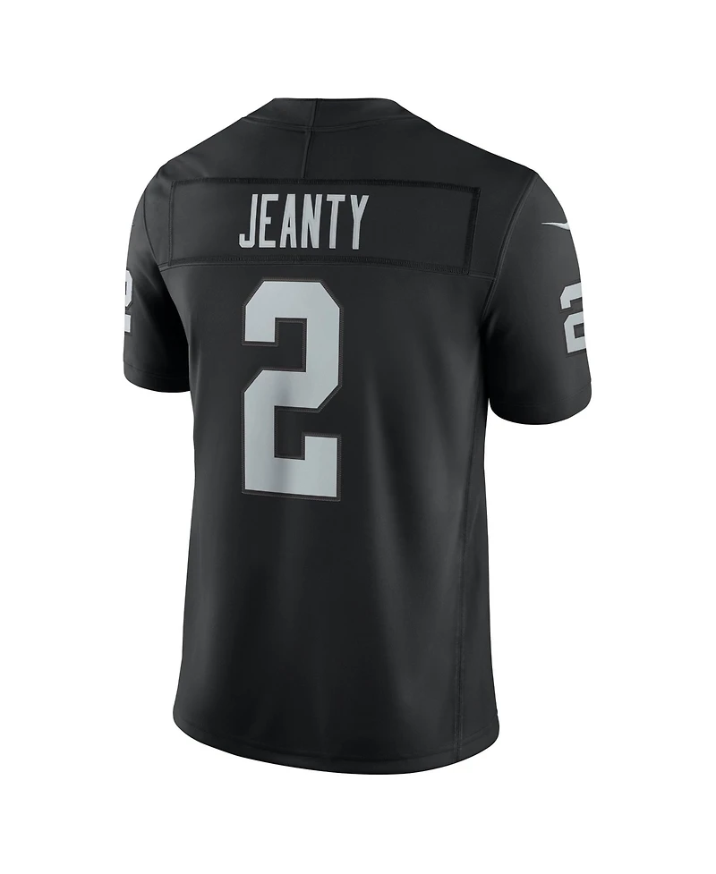 Nike Men's Ashton Jeanty Black Las Vegas Raiders Vapor F.u.s.e. Stitched Limited Jersey