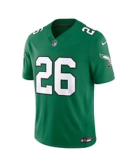 Nike Men's Philadelphia Eagles Saquon Barkley Vapor F.u.s.e. V-Neck Jersey