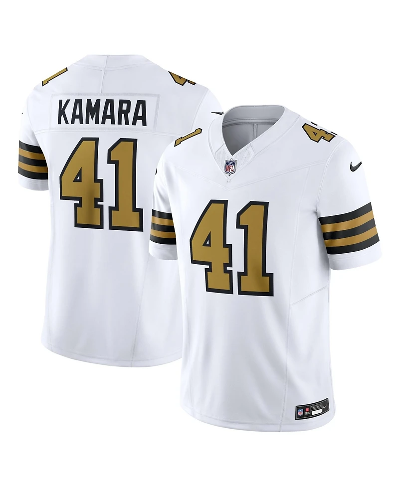 Nike Men's Alvin Kamara White New Orleans Saints Alternate Vapor F.u.s.e. Limited Jersey