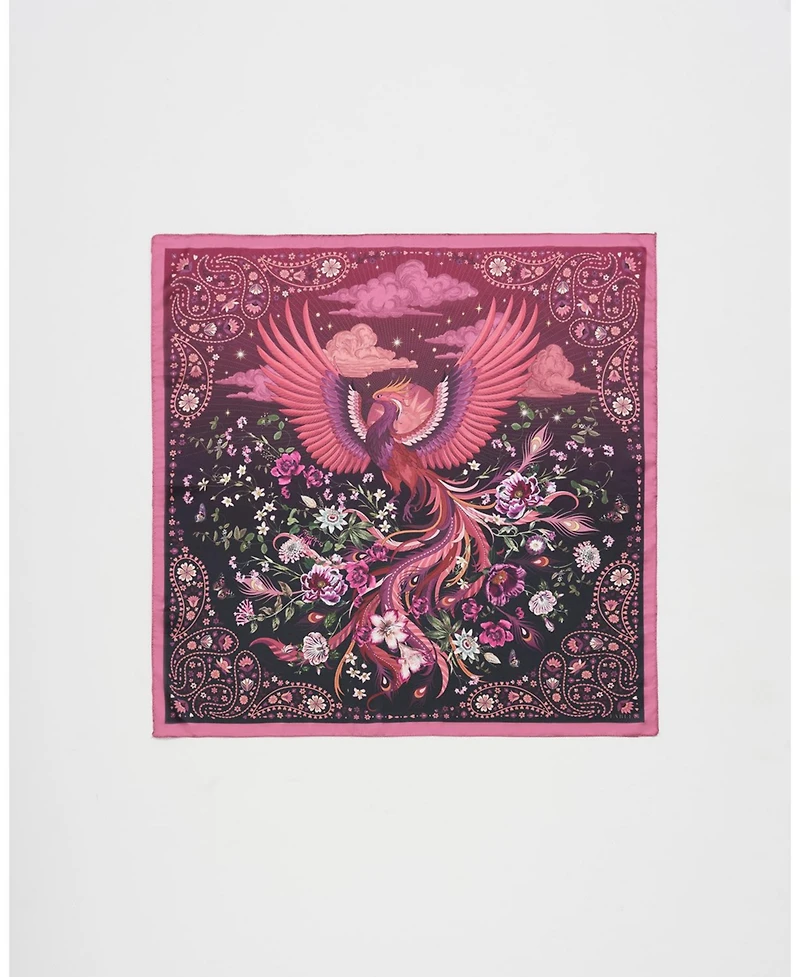 Fable England Women's Eve Narrative Medium Square Scarf