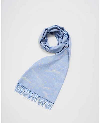 Fable England Women's Zodiac Long Fringed Scarf